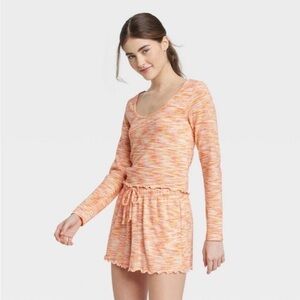 Women's Brushed Knit Long
Sleeve Top Colsie